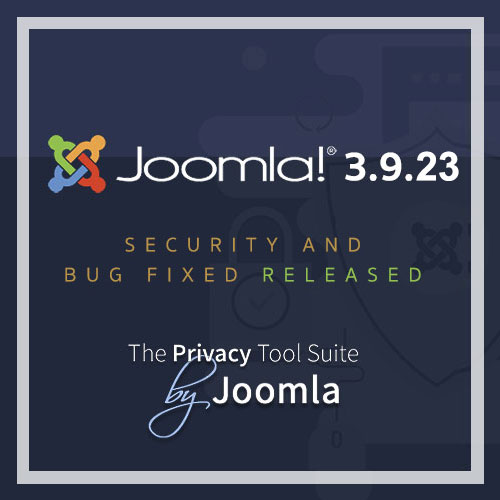 Joomla! 3.9.23 ถูกปล่อยแล้ว