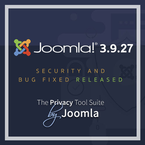 Joomla! 3.9.27 ถูกปล่อยแล้ว