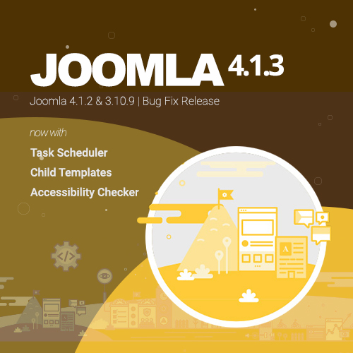 Joomla 4.1.3 และ Joomla 3.10.9 ถูกปล่อยแล้ว!