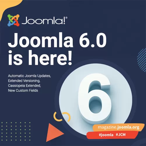 Joomla 6.0 และ Joomla 5.4 มาแล้ว!