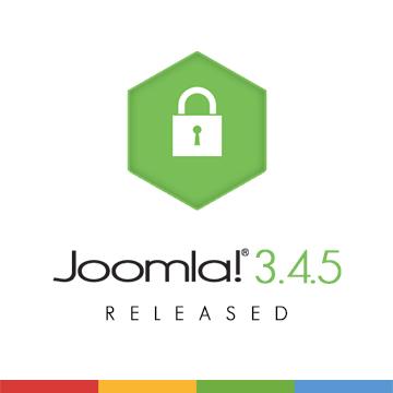 Joomla! 3.4.5 ออกแล้ว