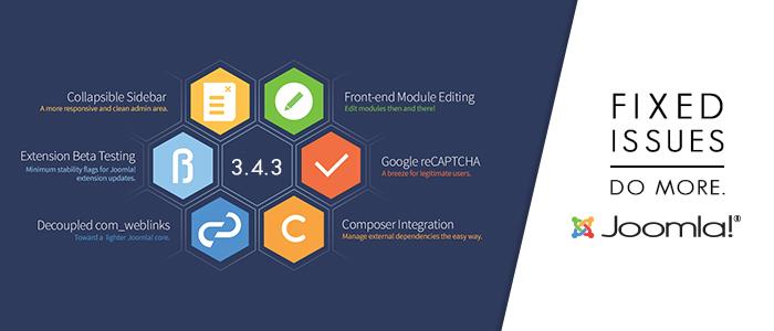 Joomla! 3.4.3 รุ่นปรับปรุงมาแล้วครับ