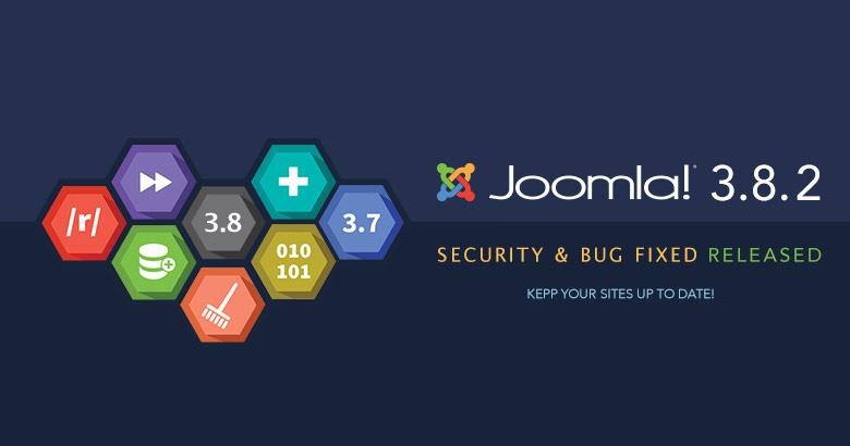 Joomla! 3.8.2 ถูกปล่อยแล้ว