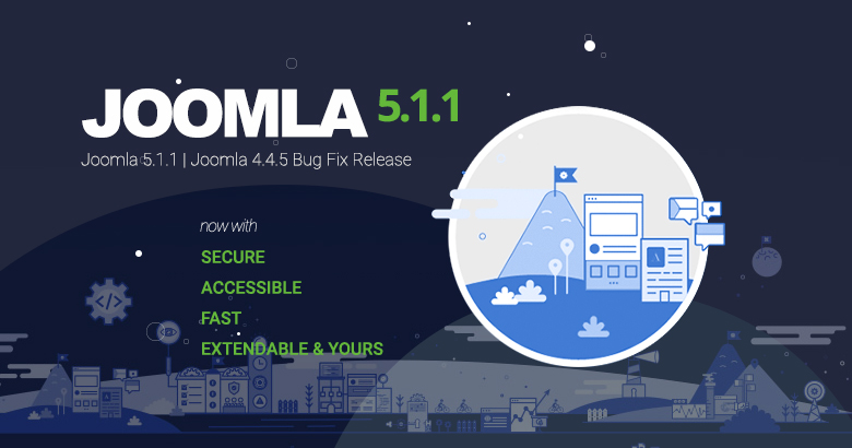 Joomla 5.1.1 และ Joomla 4.4.5 มาแล้ว!